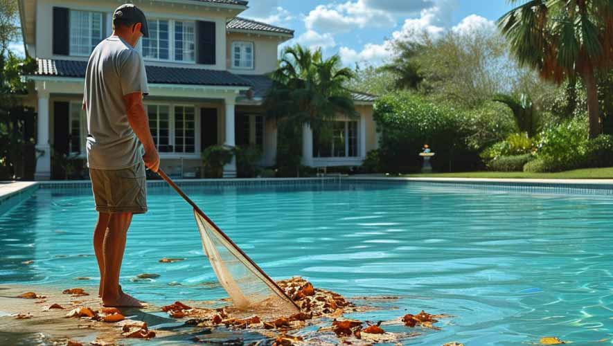 Swimming Pool Regular Cleaning