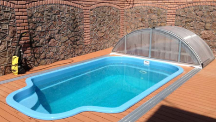 Fiberglass-pool Fiberglass pool
