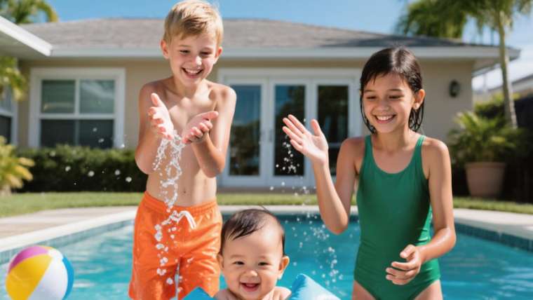Safe-pool-for-kids Kid-Safe Pool