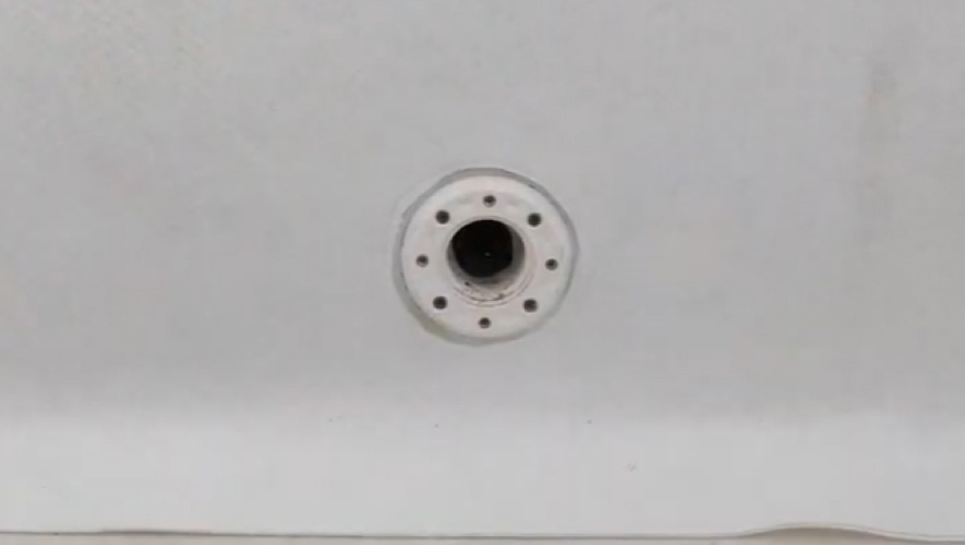 Geotextile and Part of a New Jet