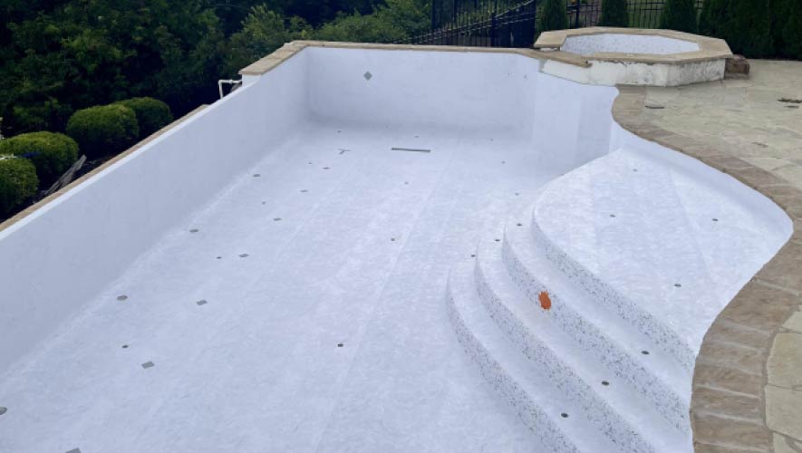 Pool-after-restoration Pool after restoration