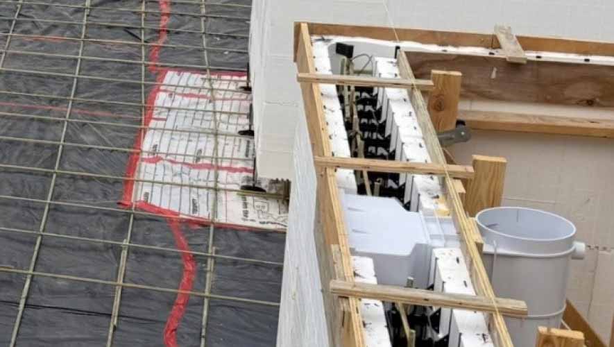 Monolithic Pool from Expanded Polystyrene (EPS) Blocks