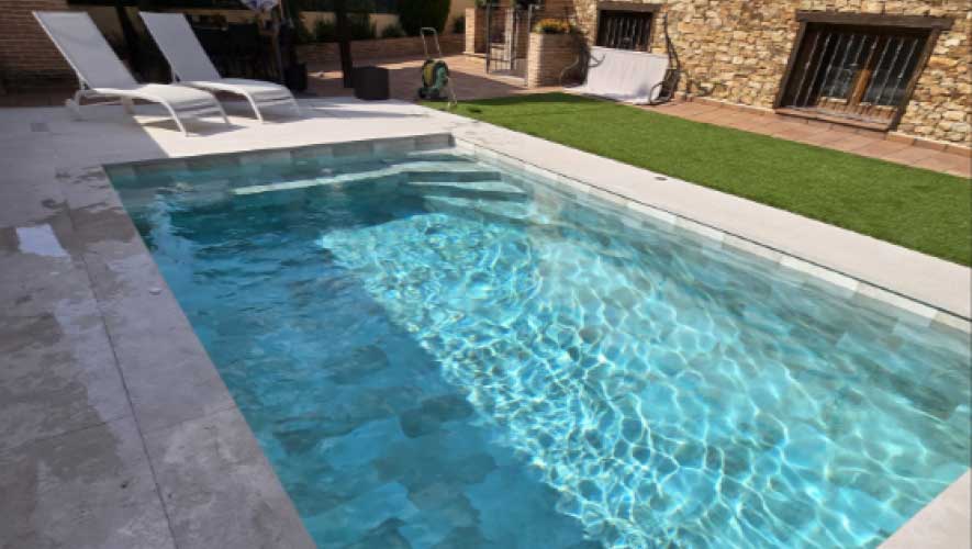 Pool with Cefil 60 Mil Liner
