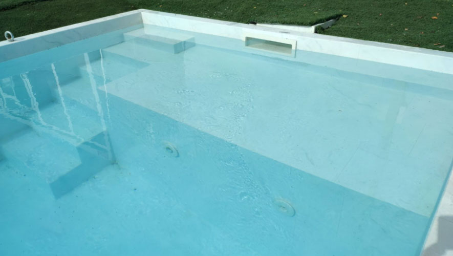 Pool with Cefil 60 mil Reinforced PVC Liner