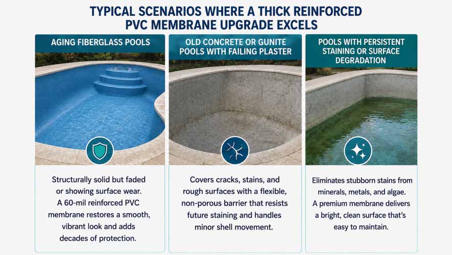 Typical Scenarios Where a Thick Reinforced PVC Membrane Upgrade Excels