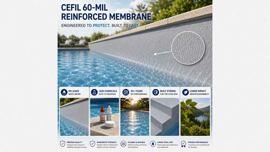 Cefil 60-Mil Reinforced Membrane