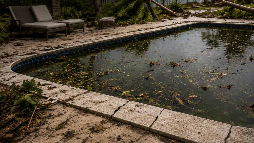 Extreme Weather Can Damage Your Pool